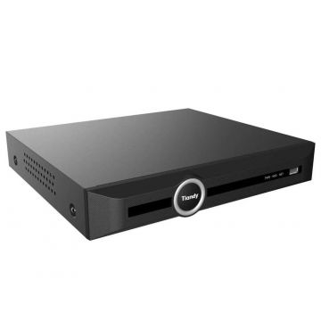 NVR 10 canale seria Lite Tiandy TC-R3210-IBP8KV3.1, 8MP 4K, 8x PoE, 30W, Functii AI, Suporta audio, 2x slot SATA