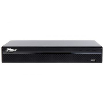 NVR 16 canale, 12 MP, bandwidth 160 Mbps, Smart H.265+, detectie faciala, protectie perimetrala, Dahua, NVR4116HS-4KS3