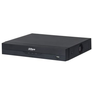 NVR 4 canale cu PoE, WizSense, Pana la 12MP, 80Mbps, 1x slot SATA HDD, Dahua NVR2104HS-P-I2