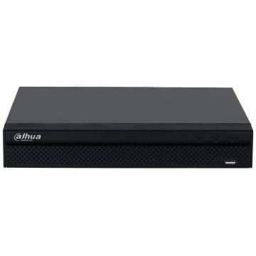 NVR 4 canale Dahua Eco Series, pana la 12MP, NVR2104HS-P-4KS3, 4x PoE, 36W, 1x port SATA