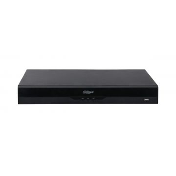 NVR 8 canale, 16MP, WizSense, 8 canale PoE, 256 Mbps, 2x SATA, Functii inteligente, Dahua NVR4208-8P-EI