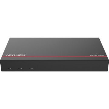 NVR 8 canale PoE, 4MP, latime de banda 60Mbps, SSD 1 TB incorporat, Hikvision DS-E08NI-Q1/8P