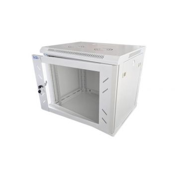 Rack 6U, 19 inch, 600x450x368mm, montare perete, gri, Braun Group WMF6U