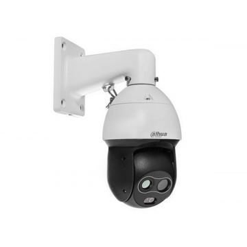 Speed Dome IP cu senzor termic si normal, 2K 4MP, lentila termica de 7mm, normala de 8mm, IR 50m, Audio, Dahua TPC-SD2241-TB7F8-S2