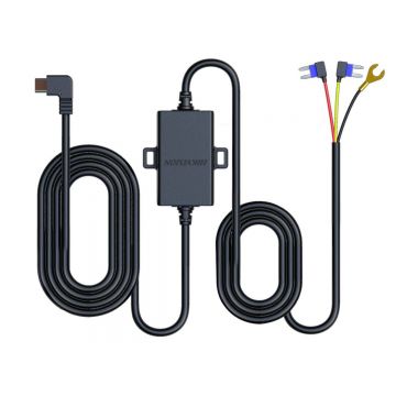 Cablu alimentare camera auto Hikvision AE-DF7351-TypeC-N6PRO, 1.3- 2.1m, 12-24 V DC 5V, Type C