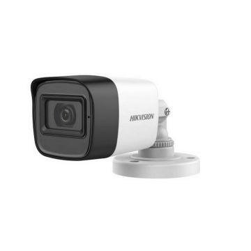 Camera analogica de supraveghere, 2 MP Full HD, lentila 3.6mm, IR 25m, microfon, IP67, Hikvision DS-2CE16D0T-ITPFS(3.6MM)