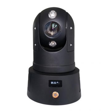Camera de bord 4G pentru masini de politie, PTZ, anti-explozie, Full HD 1080P, rotire 360, zoom optic 20x, IR 80m, Wi-Fi, GPS, baterie 10h, Recoda C814 4G