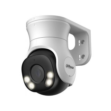 Camera de supraveghere HDCVI Dahua HAC-PT1500A-IL-A-0280B-S2, 5MP, rotire de pe mobil, IR+LED, microfon, IP66