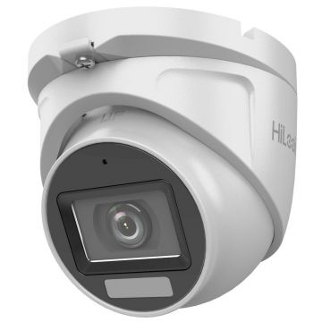 Camera de supraveghere Hikvision Hilook, 2MP, 2.8mm, microfon, Smart Dual Light, IR 30m, IP66, THC-T127-LMS