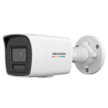 Camera de supraveghere IP Hikvision DS-2CD1047G3H-LIU(2.8mm) ColorVu, 4MP, 2.8mm, iluminare duala, microfon, PoE, IP67