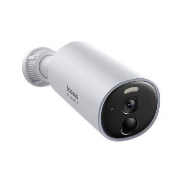 Camera de supraveghere wireless cu baterie, Baseus S0SV002130, Wi-Fi, 4MP, iluminare duala, stocare interna 8GB, audio bidirectional, control din aplicatie, IP67