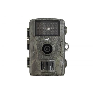 Camera de vanatoare PNI-HU170C-S, cu baterie,  foto 16MP, video 4K, 2.8mm, 38 LED-uri, ecran color, PIR 15m, audio, slot microSD, IP66