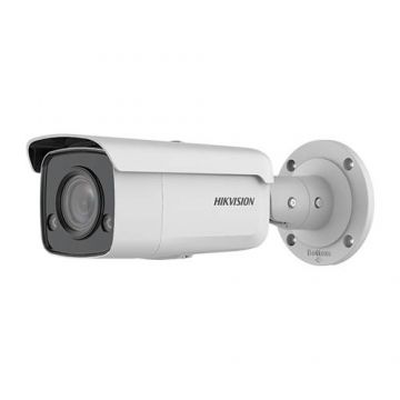 Camera IP 8 MP 4K, ColorVu, LED alb 60m, 2.8MM, Hikvision DS-2CD2T87G2-L2.8(C)