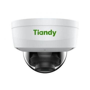 Camera IP de interior Tiandy, 5MP, 2.8mm, IR 30m, Microfon, slot microSD, PoE, IP66, IK10, TC-C35KS-I3EYMSH-28