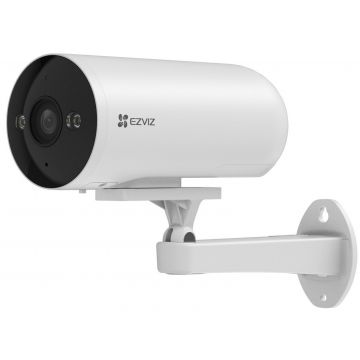 Camera IP Ezviz CS-H5 (3MP4mm), 2K, 4mm, IR si LED alb, alarma, audio bidirectional, slot microSD, PoE, IP67