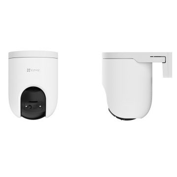 Camera IP Ezviz CS-H8c (3MPPoE), 2K, alarma, rotire si inclinare din aplicatie, iluminare duala, detectie cu AI, microfon, difuzor, PoE, slot microSD