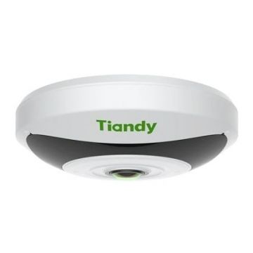 Camera IP Fisheye Tiandy TC-C35VN-I3EY1.4V4.2 seria Pro, 5MP, 1.4mm, vedere panoramica 360 grade, IR 30m, microfon, slot card microSD, PoE