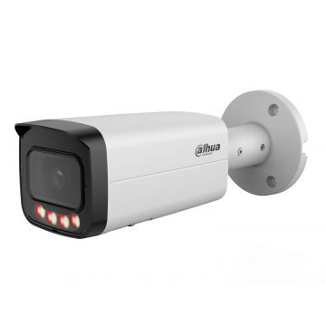 Camera supraveghere Dahua IPC-HFW21249T-AS-IL-0280B WizSense, 12MP, Smart Dual Light 30m, SMD Plus, microfon, PoE, IP67, IK10