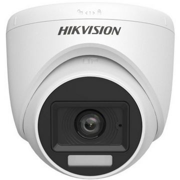 Camera supraveghere dome TurboHD Hikvision DS-2CE76U0T-LPF(2.8mm), 4K, Smart Hybrid Light 20m