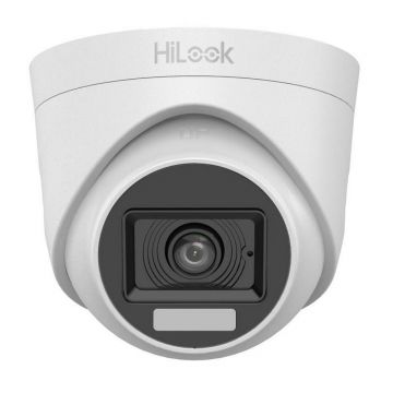 Camera supraveghere dome TurboHD Hikvision HiLook THC-T157-LPS(3.6mm), 3K 5MP, 3.6mm, Iluminare duala 20m, Microfon