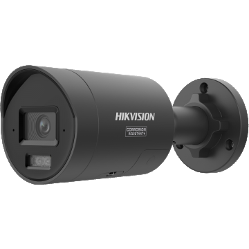 Camera supraveghere exterior bullet Hikvision ColorVu, 4 MP,Iluminare duala 40m, microfon dual, alarma acustica si optica, IP67, DS-2CD2047G3-LI2UY/SL(2.8mm)/BLACK