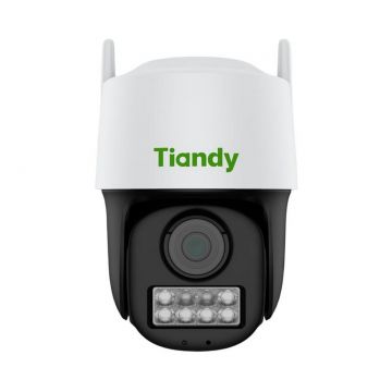 Camera supraveghere exterior wireless Tiandy, 5MP, Iluminare duala, Wi-Fi, rotire si inclinare, audio, IP66, TC-H353N-I5WCWIFIEu4mmV4.2