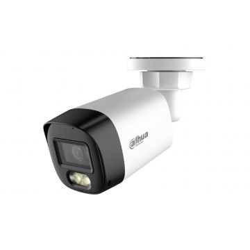 Camera supraveghere HDCVI Dahua HAC-HFW1200RL-IL-A-0280B-S6, 2MP, 2.8mm, Iluminare duala 30m, Microfon, IP67