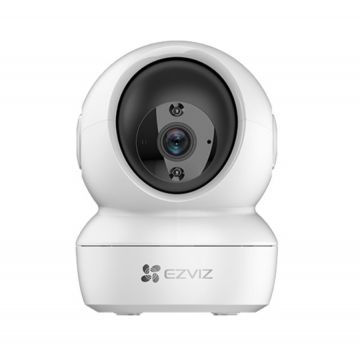 Camera supraveghere interior PT WiFi, 2K 4MP, 4mm, IR + Color Night Vision, AI detectie persoane, audio bidirectional, smart tracking, stocare microSD + cloud, 5VDC, CS-H6c (5WFL, 4mm)