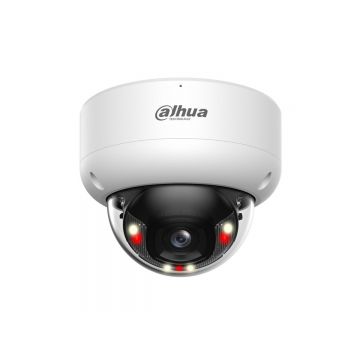 Camera supraveghere IP Dahua IPC-HDBW3849E-AS-IL-0280B WizSense, 8MP, 2.8mm, iluminare duala, alarma, microfon, slot microSD, PoE, IP67, IK10