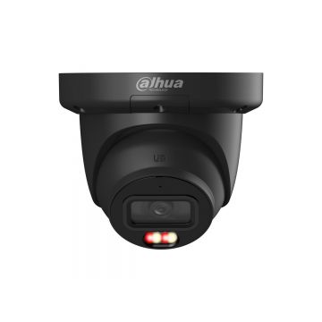 Camera supraveghere IP Dahua IPC-HDW3649QM-S-IL-0280B-Black, WizSense, 6MP, 2.8mm, Iluminare duala 30m, microfon, PoE, IP67