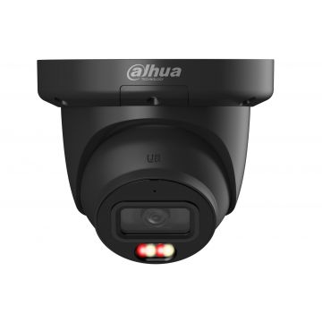 Camera supraveghere IP Dahua IPC-HDW3849QM-S-IL-0280B-Black, WizSense, 8MP, 2.8mm, iluminare duala 30m, microfon, PoE, IP67