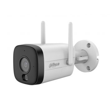 Camera supraveghere IP Dahua IPC-HFW1339DTK1-SAW-IL-0280B, Wi-Fi, 3MP, iluminare duala, detectie inteligenta, microfon, slot microSD, IP67