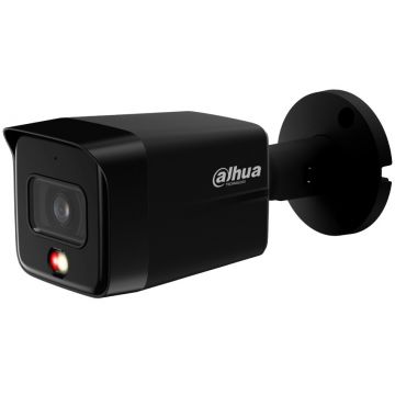 Camera supraveghere IP Dahua IPC-HFW1639TC-A-IL-0280B-S6-BL, 6MP, Iluminare duala 30m, Microfon, PoE, IP67