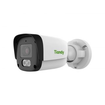 Camera supraveghere IP exterior Tiandy, 2MP, 2.8mm, LED alb, PoE, microfon, IP67, TC-C32QV 2FNA-28