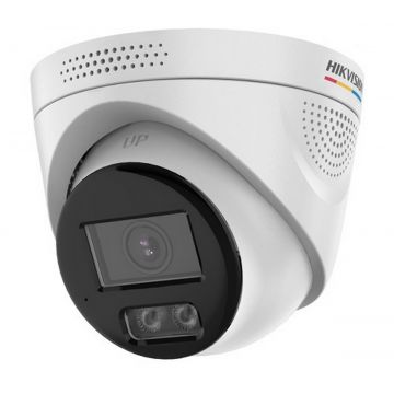 Camera supraveghere IP Hikvision DS-2CD1347G3H-LIUF/SL(2.8mm), 4MP, Smart Hybrid Light, Audio, Alarma, IP67