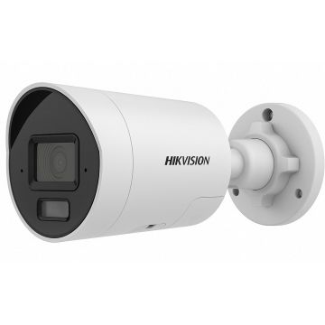 Camera supraveghere IP Hikvision DS-2CD2046G2H-I2U/SL(2.8mm)(eF), AcuSense, 4MP, IR 40m, Alarma, slot microSD, PoE, IP67