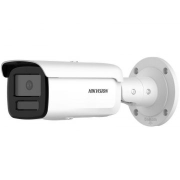 Camera supraveghere IP Hikvision DS-2CD2T66G2H-2I-2.8mm, AcuSense, 6MP, DarkFighter, IR 60m, slot microSD, PoE, IP67