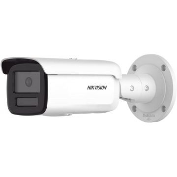 Camera supraveghere IP Hikvision DS-2CD2T87G2H-LI-4mm, 8MP, 4mm, Smart Hybrid Light, slot microSD, PoE, IP67