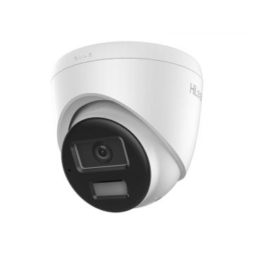Camera supraveghere IP HiLook Hikvision IPC-T220HA-LUC, Smart Hybrid Light, 2MP, 2.8mm, iluminare duala, microfon, PoE, IP67