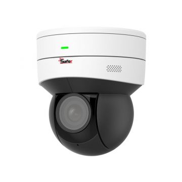 Camera supraveghere IP PTZ mini, Wi-Fi 5MP, zoom optic 5X, Wi-Fi, LightHunter, IR30m, audio bidirectional, slot card microSD, PoE, Safer SAF-IPCPTZ5MP30F27135(U)