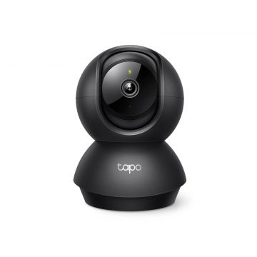 Camera supraveghere IP wireless Tapo C211, Wi-Fi, 2K 3MP HD, rotire si inclinare din aplicatie, iluminare duala, audio bidirectional, slot microSD