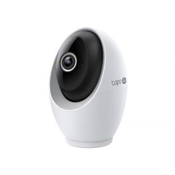 Camera supraveghere IP wireless Tapo C260, Wi-Fi, 4K 8MP, detectie cu AI, iluminare duala, audio bidirectional, slot microSD, utilizare in interior