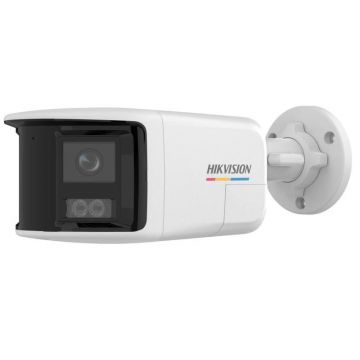 Camera supraveghere panoramica IP Hikvision DS-2CD1T67G2HP-LIUF/SL(2.8mm), 6MP, ColorVU, Smart Hybrid Light, Audio, Alarma, PoE, IP67