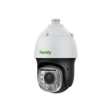 Camera supraveghere speed dome PTZ exterior Tiandy Color Maker, 5MP, zoom optic 44X, IR 200m, detectie AI, alarma, PoE+, IP66, TC-H356V-44XIWEA