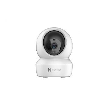 Camera supraveghere wireless PT EZVIZ H6c, 2K+, 4mm, Iluminare IR 10m, 360°, Wi-Fi, Audio, slot microSD, CS-H6c(5MPW2)