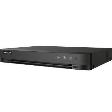 DVR 4 canale Hikvision IDS-7204HUHI-M1/XT/4A+4/1ALM, AcuSense, 5MP, Functii AI, 1 port SATA