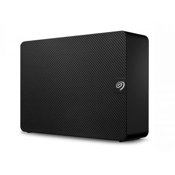 Hard disk extern desktop Seagate 8TB, stocare suplimentara PC si Mac, conectivitate USB 3.0, alimentare externa, STKP8000400