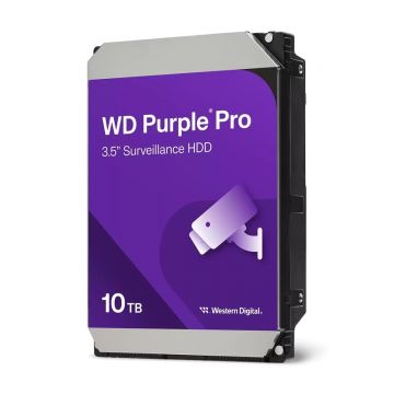 Hard Disk Western Digital Purple 10 TB, SATA 6Gb/s, HDD, 7200 RPM, 512MB cache, WD102PURP