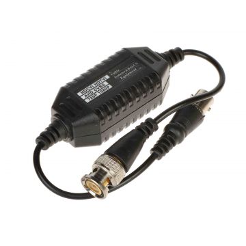 Izolator de bucla TS-2MF-COX-BNC, 1 BNC mama- 1 BNC tata, pentru AHD, HD-CVI, HD-TVI, CVBS, pasiv