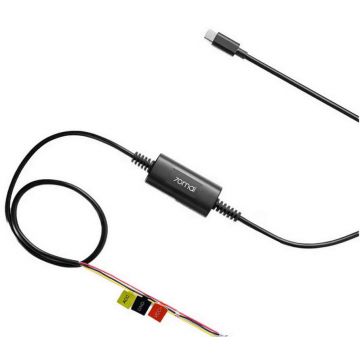Kit 70mai Hardwire Type-C, pentru camere auto Dash Cam M310, A510, A810, M500, Omni si A500S, 3m, Midrive-UP03